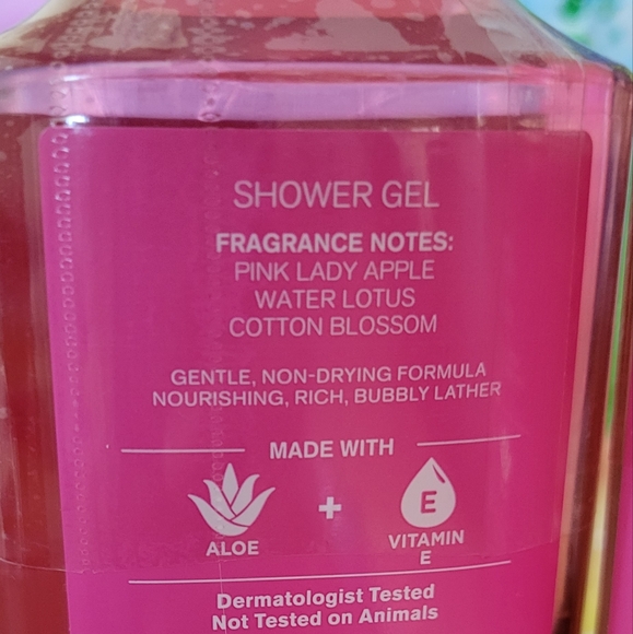 Pink Tie Dye + Pink Pineapple Sunrise Shower gels Bath & Body - Picture 5 of 9